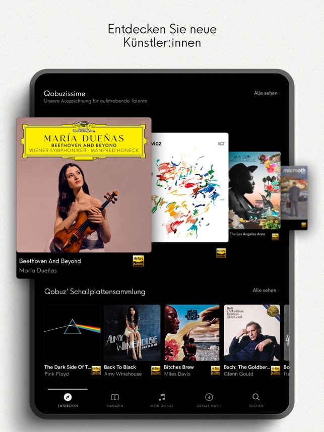 Qobuz: Musik & Online-Magazin im App Store