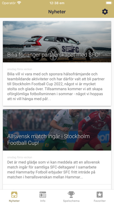 Stockholm Football Cup Screenshot
