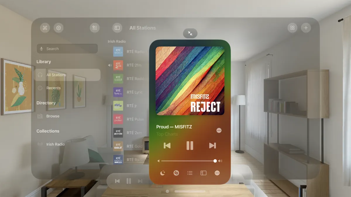 Broadcasts screenshot 2