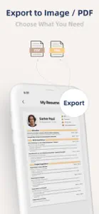 Zeni Resume: CV Resume Builder screenshot #4 for iPhone