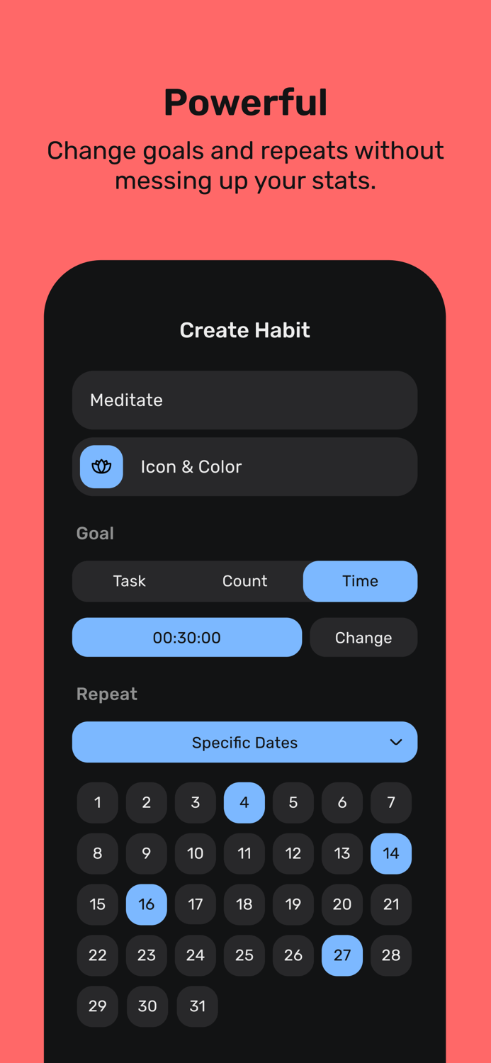 Motivated Habit Tracker