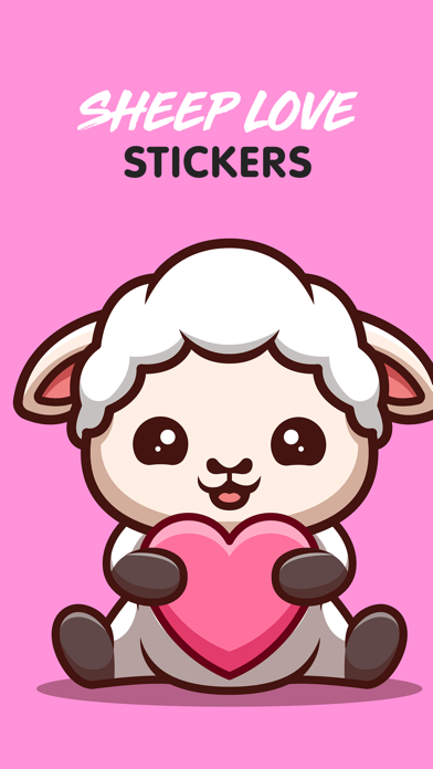 Sheep Love Stickers Screenshot