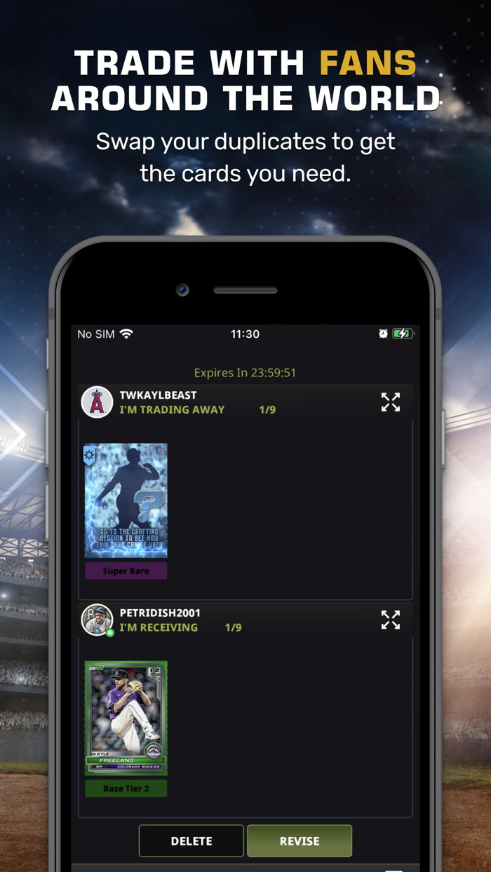 Topps® BUNT® MLB Card Trader