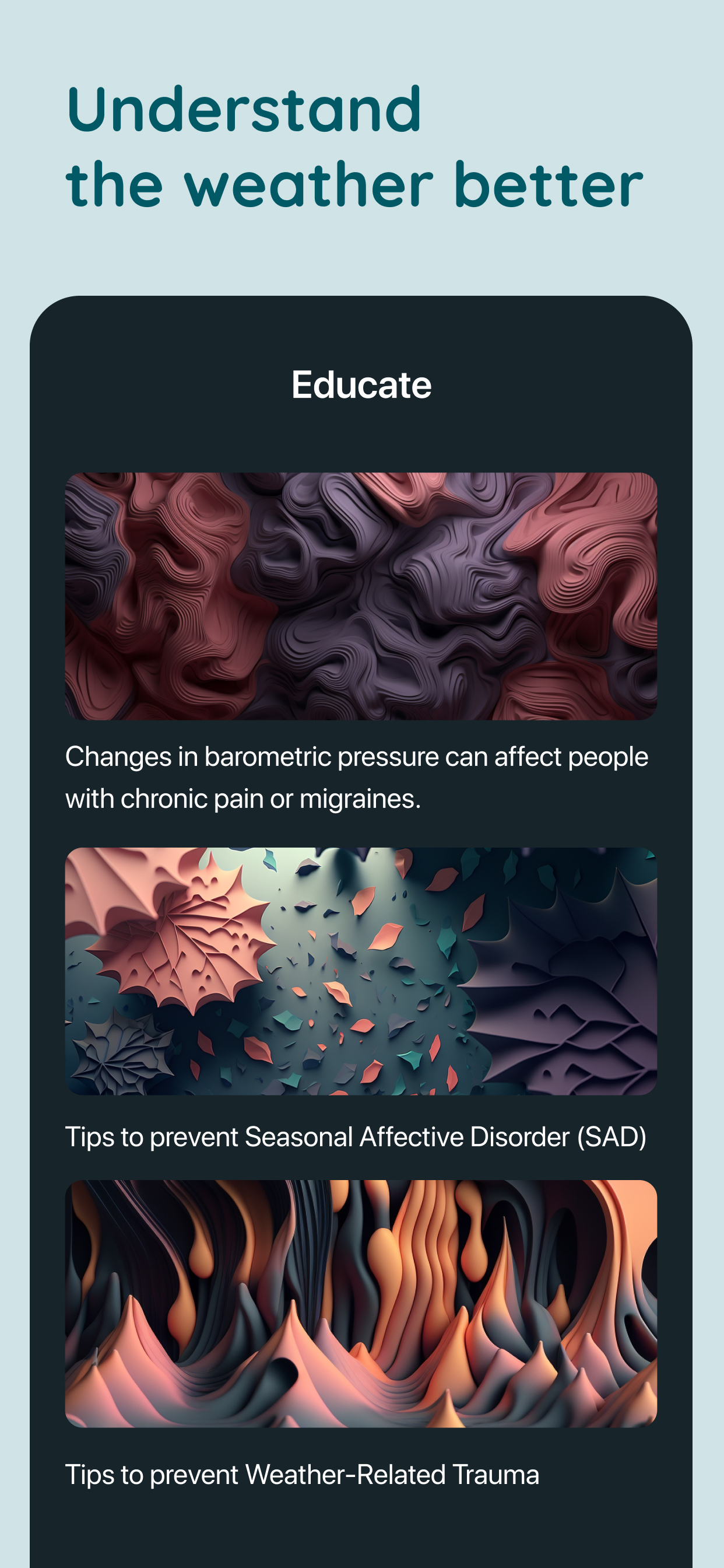 WeatherMind: Health & Forecast