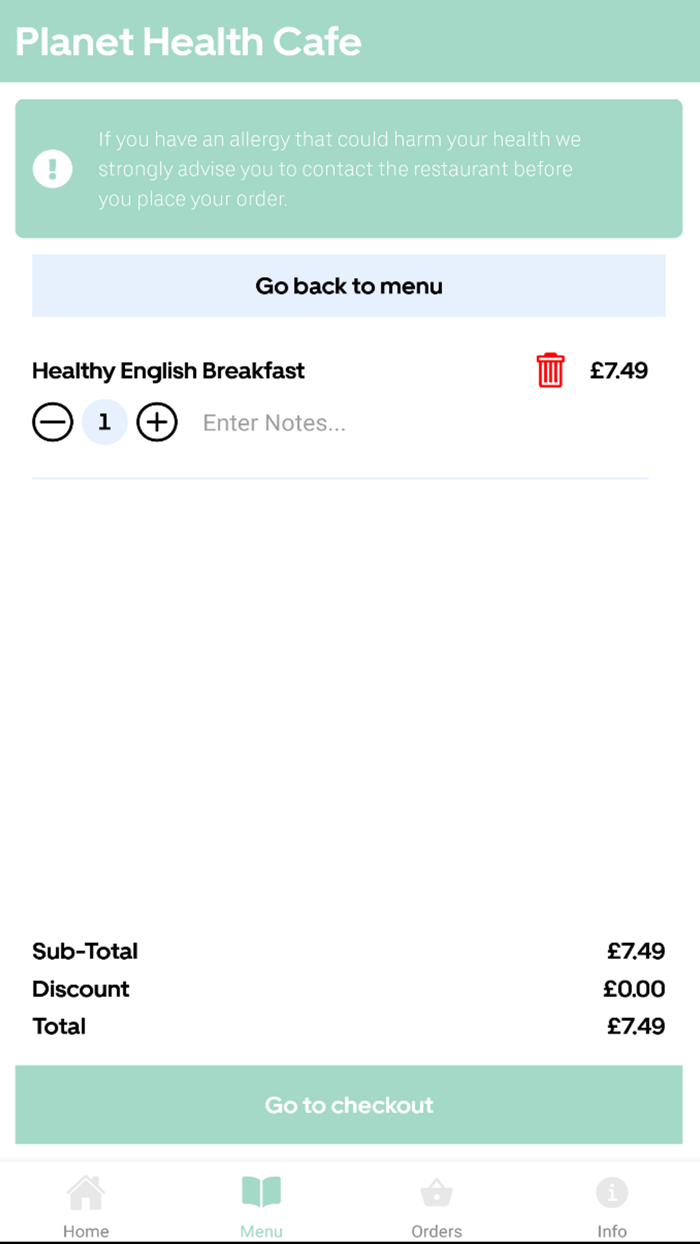 Planet Health Cafe L9