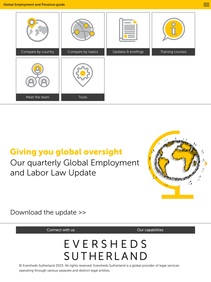 Employment and Pensions Guide