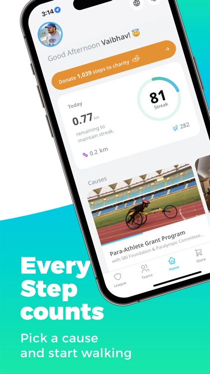 Impact - Steps for a cause