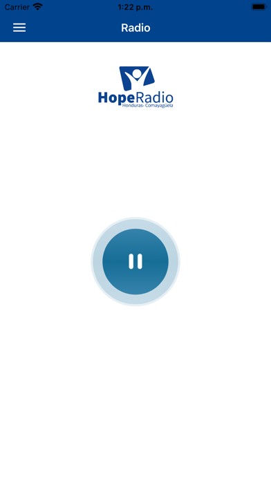 Hope Radio Hnd Comayaguela Screenshot