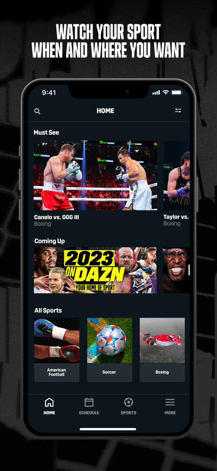 DAZN Stream Live Sports