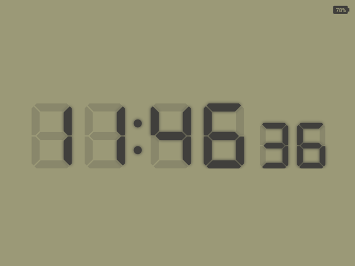 Custom Digital Clock