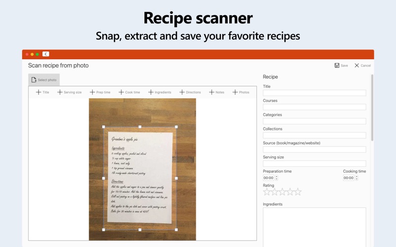 recipe keeper iphone screenshot 2