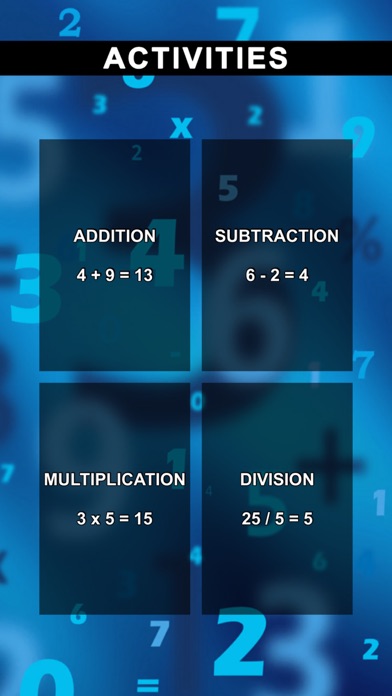 Screenshot #1 pour Simple Math Cards
