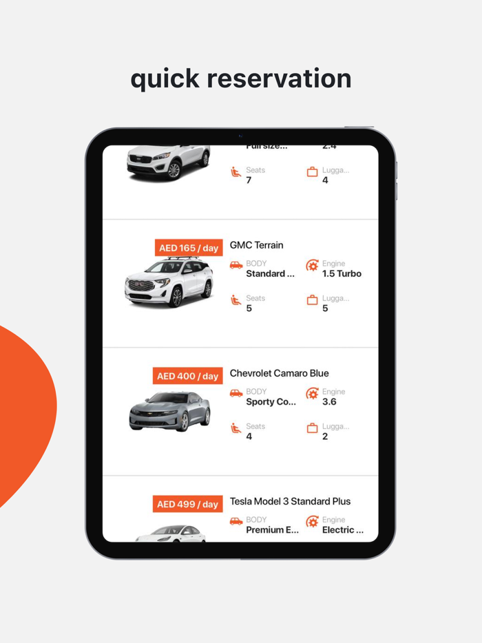 BizB Car Rentals in Dubai