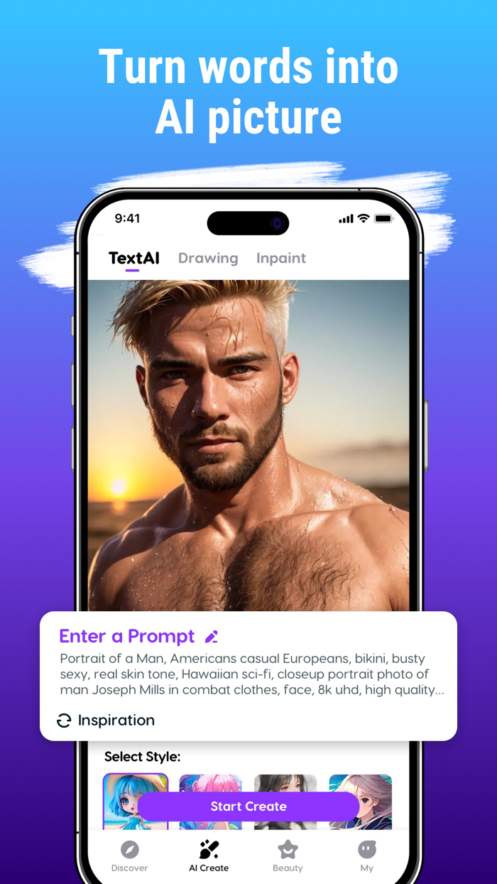 SketchAI-Art and Photo Generator