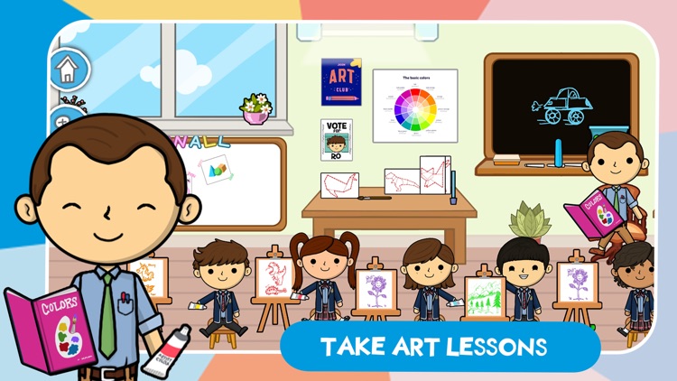 Lila's World: My School Games screenshot-4