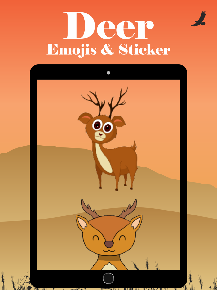 Deer Emoji Stickers
