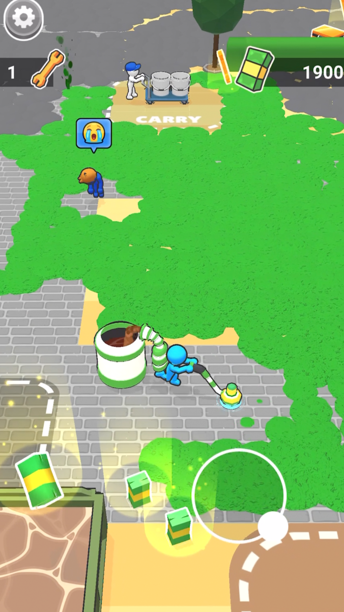 PowerWasherMan - cleaning dirt