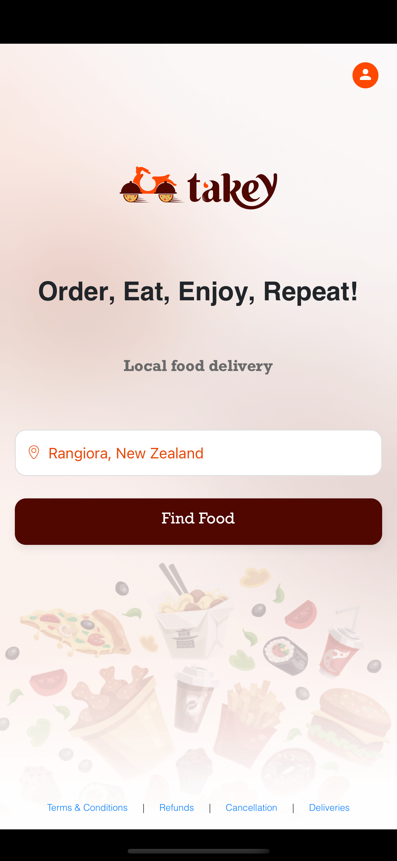 Takey Food Delivery