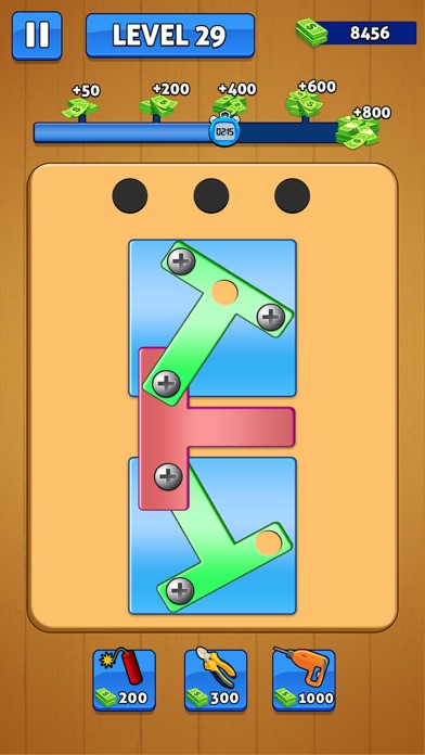Screw Pin Nuts and Bolts Games Screenshot