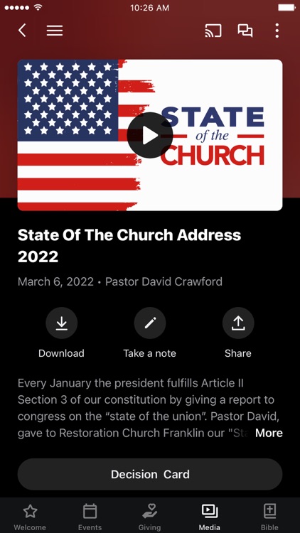 Restoration Church Franklin