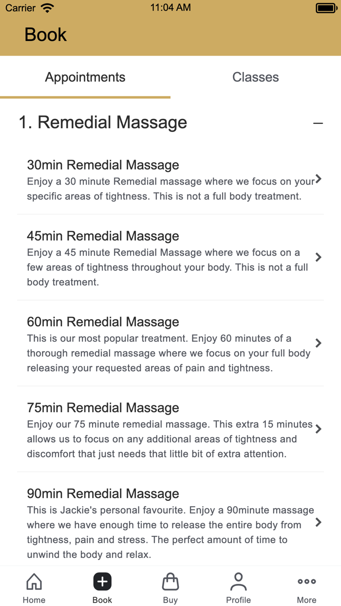 Jackies Sports Massage