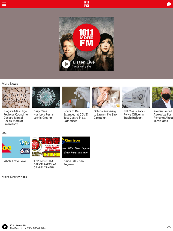 Screenshot #4 pour More FM Fort Erie