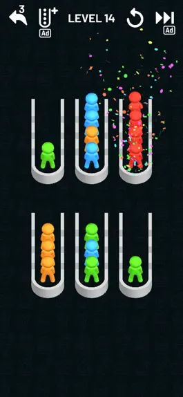 Game screenshot Color Sort: Stickman Color hack