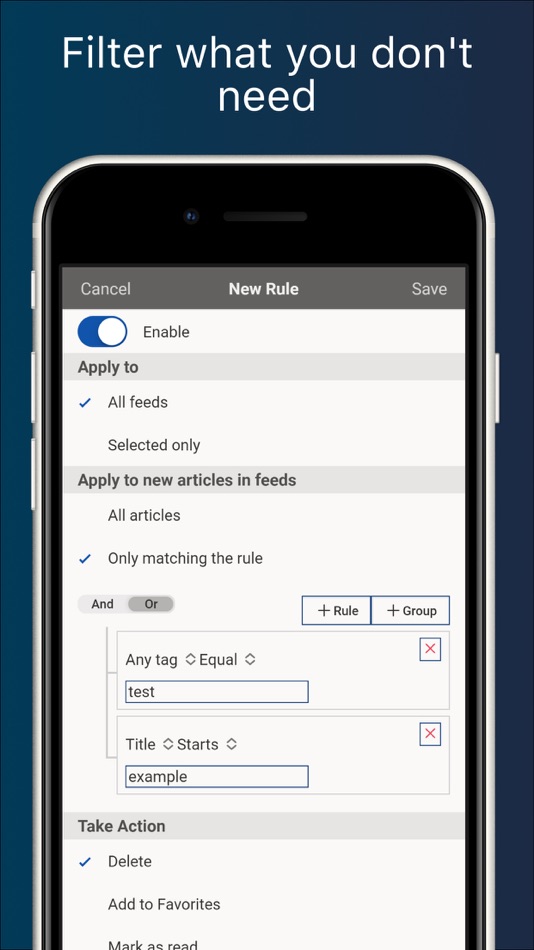 #4. Read RSS and more... - Readine (iOS) 由: aleksandr dubrovin
