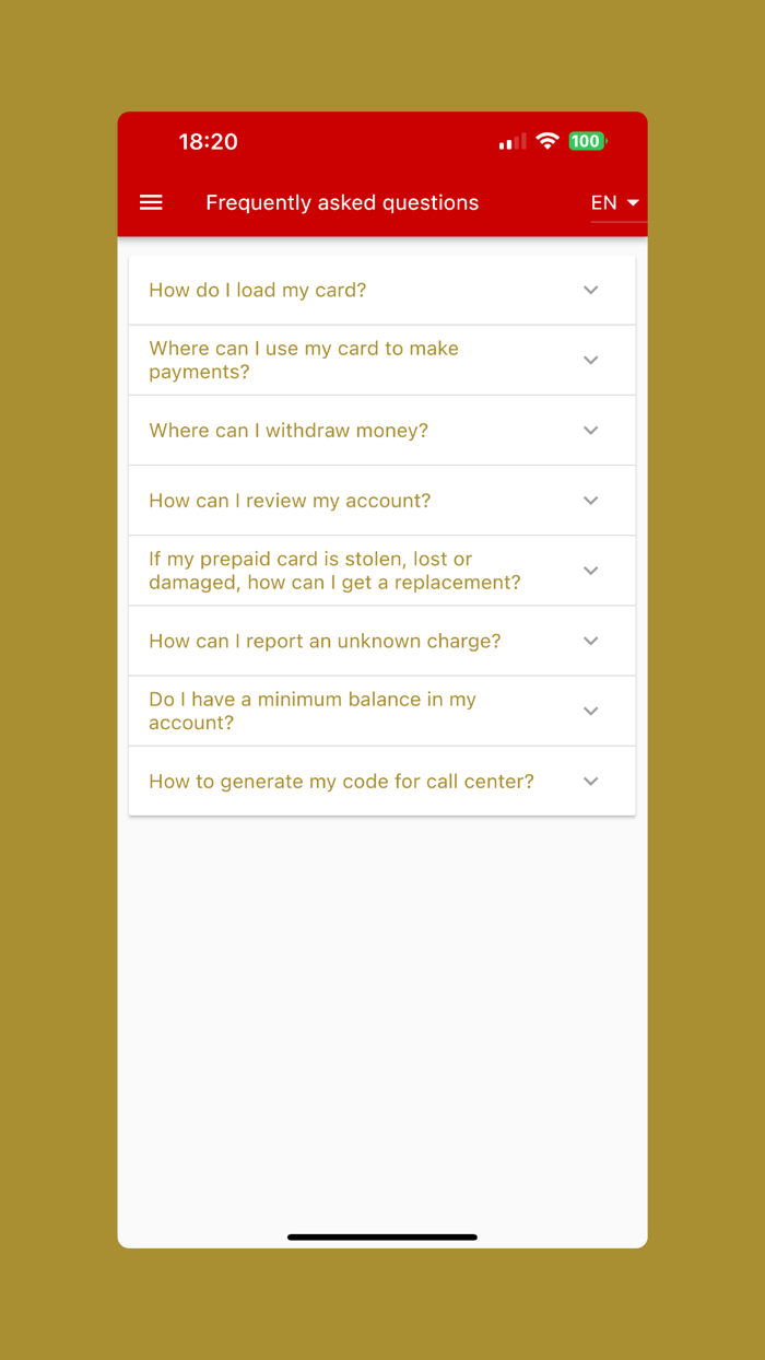 El Concilio California Card