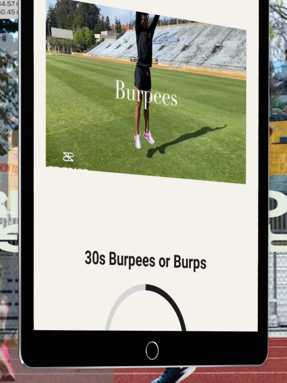 Renegade Running Drills iPad screenshot 1 - Sports app