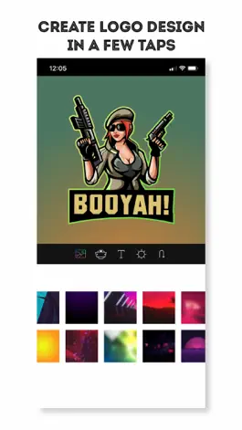 Game screenshot Gamer Logo Design Maker mod apk