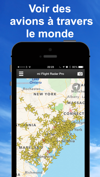 Screenshot #2 pour Fly Radar 24 | Avion en direct