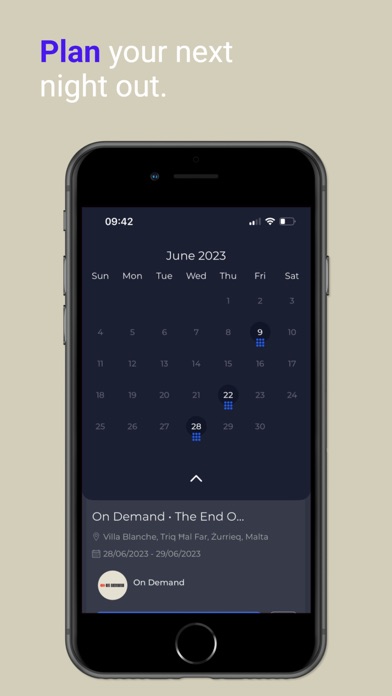 Fomo - Discover Malta's Events Screenshot