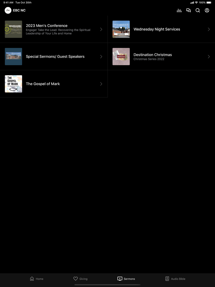 Ebenezer Baptist Church NC