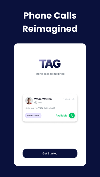 TAG - Phone Calls Reimagined Screenshot