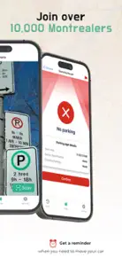 ParkUsher Montreal Parking App screenshot #3 for iPhone