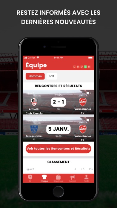 Valenciennes FC Screenshot
