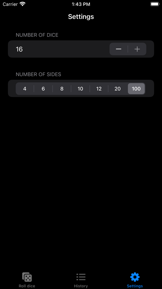#2. Roll the Dice!!! (iOS) 由: Lene Jessen
