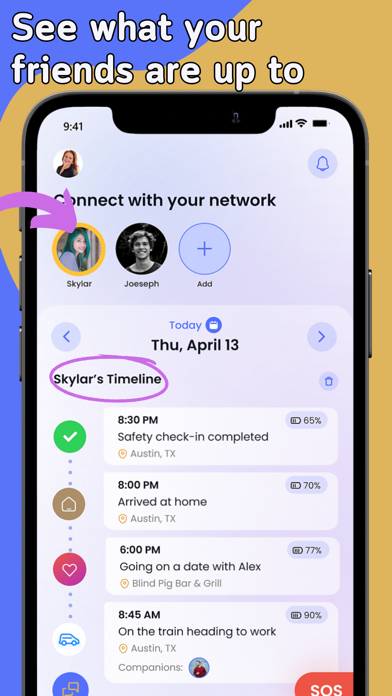 Artemizz: Track/Share Your Day Screenshot