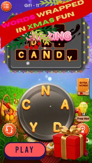 Christmas Word Cookies Play screenshot 4