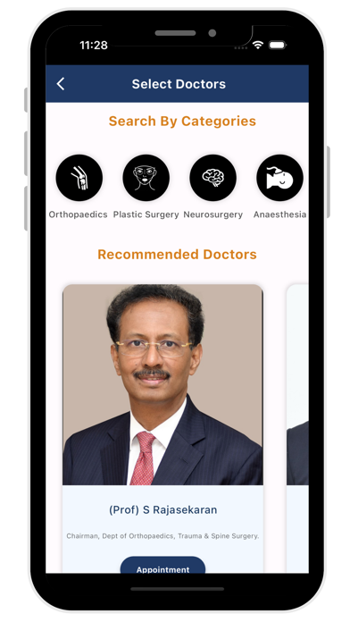 Ganga Hospital Screenshot