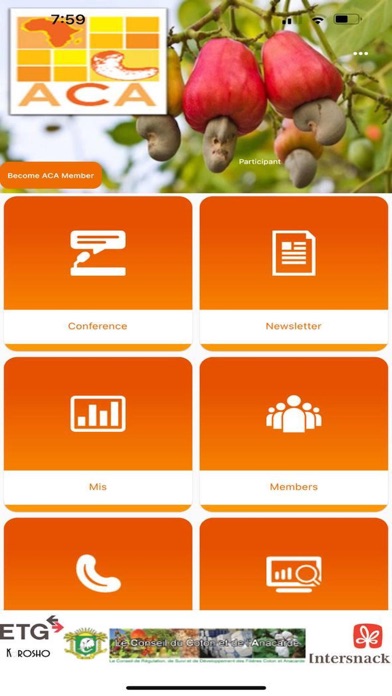 ACA Cashew Screenshot