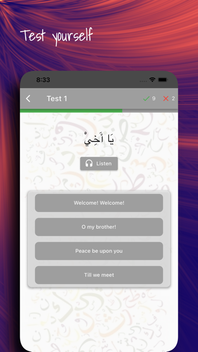 Arabic Language for Learners Screenshot