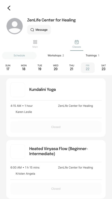 ZenLife App Screenshot