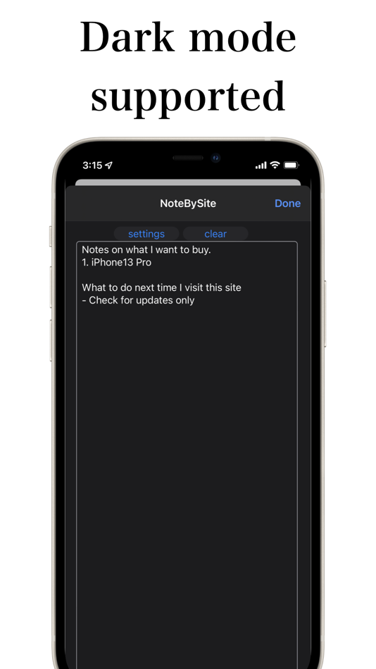 #3. Note By Site Pro (macOS) 由: Yoshiko Sato