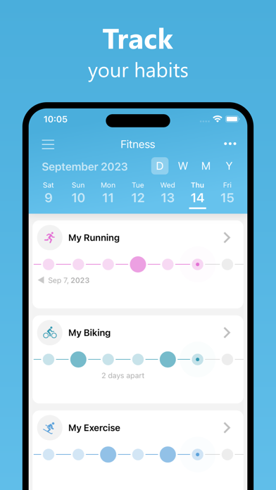Timespan: Habit Tracking Screenshot