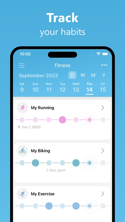 Timespan: Habit Tracking