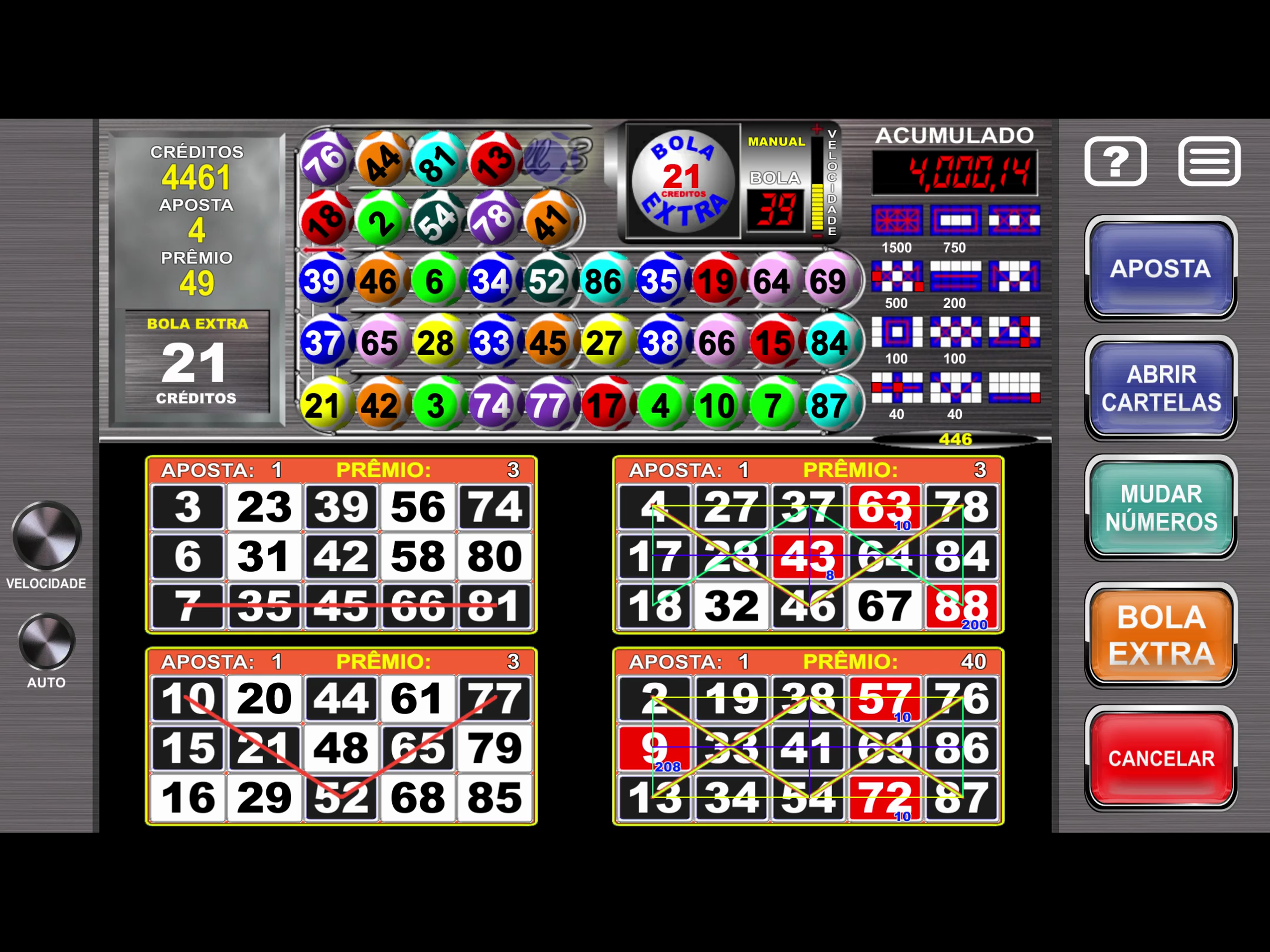Megaball Video Bingo screenshot 13