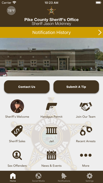 Pike County Sheriff’s Office Screenshot