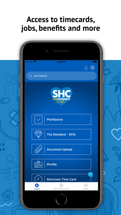 SHC WeConnect: Healthcare Jobs Screenshot